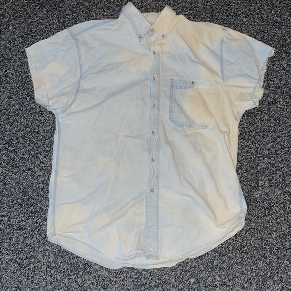 Urban Outfitters Bleach Dyed Denim Shirt